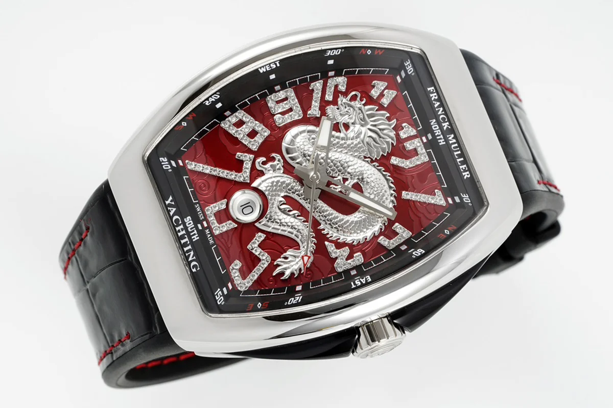 Vanguard Yachting Dragon V45YT Red Dial